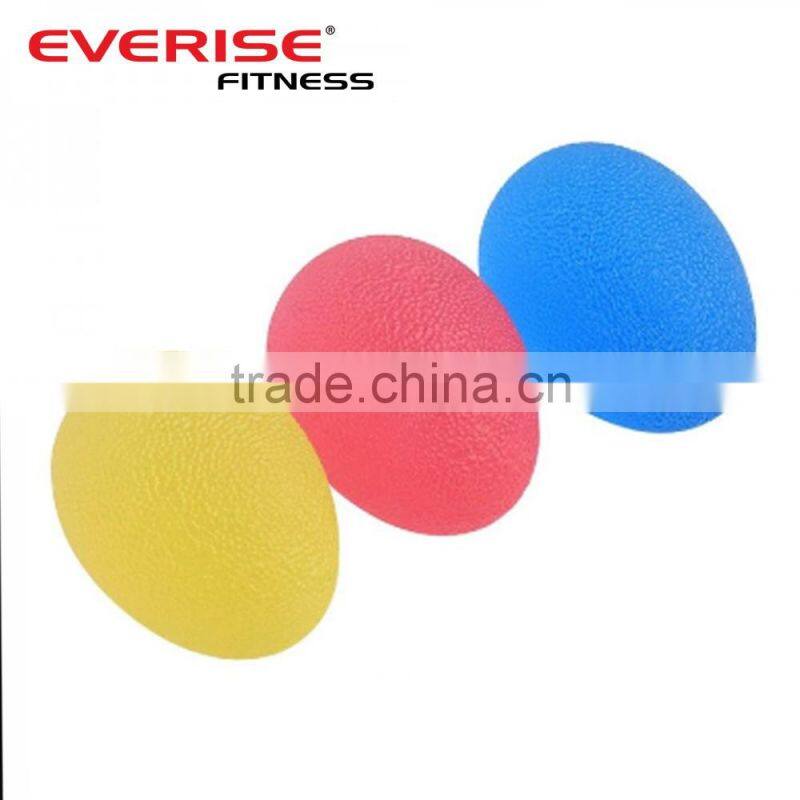 2017 hot sell circle egg exercise hand stress grip ball