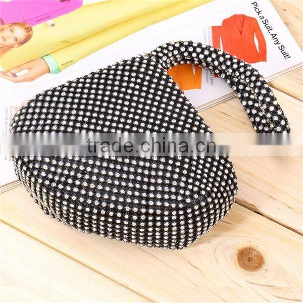 1 Pc Triangle Full Rhinestones women bag bolsa feminina messenger bags Women's Evening Clutch Bag Party Prom Wedding Purse