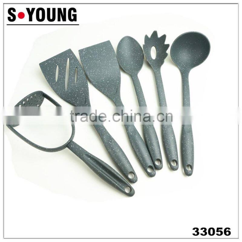 33056 6pcs nylon cooking utensil sets