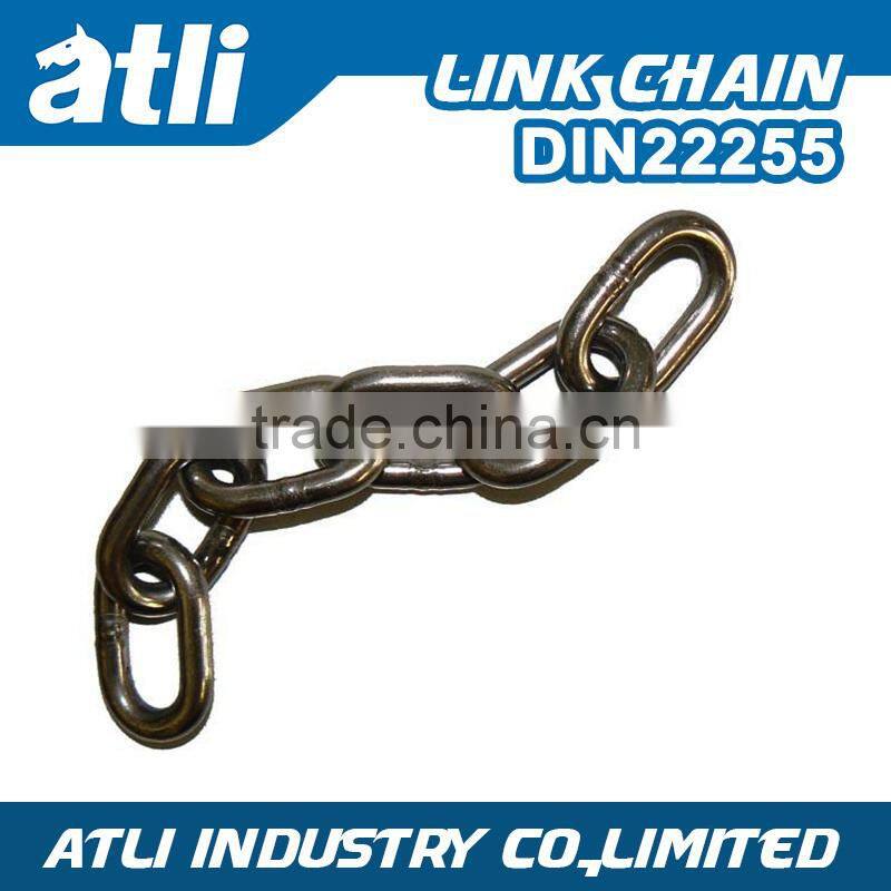 High tensile black painted Alloy Steel G80 stainless steel link chain