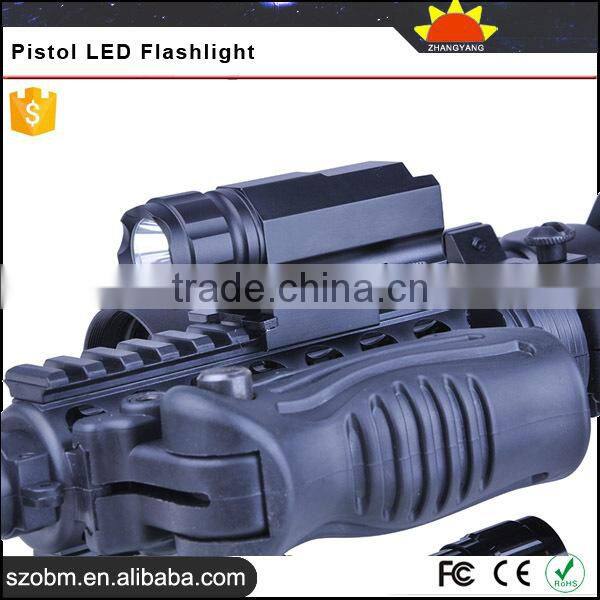 Wholesale 800lumens Waterproof and Shockproof Tactical Pistol LED Flashlight