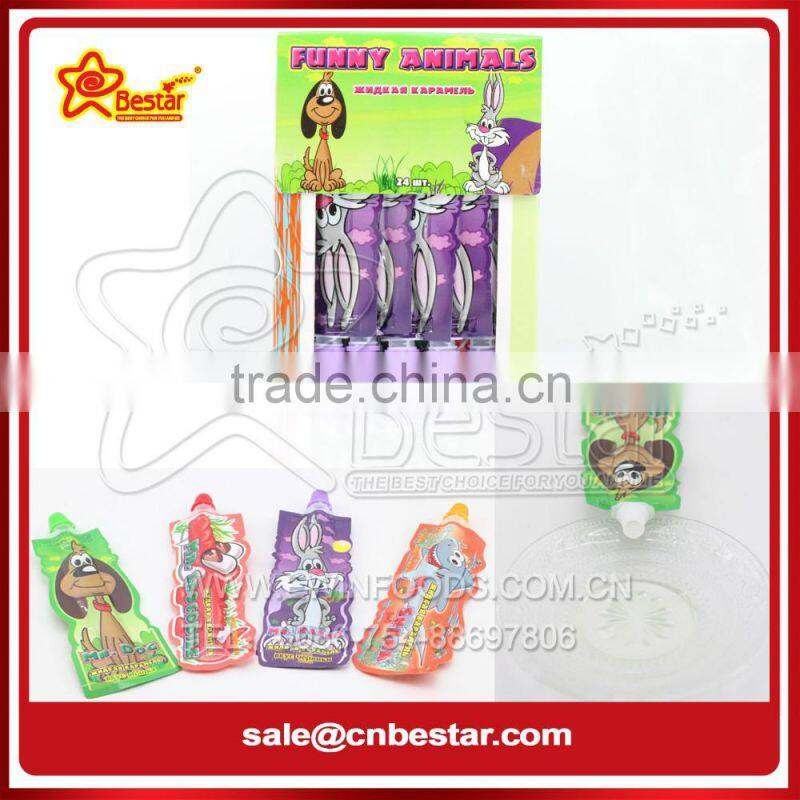 Skull Cartoon Fruit Jam Candy/Jelly juice drinking