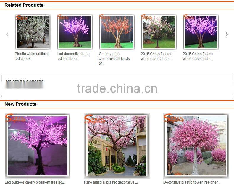 Light christmas decor led decorative trees led light tree all kinds of led cherry blossom tree