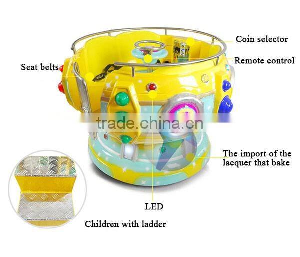 Kiddie Disco classic go round kiddie rides coin operated promotion funny rotate ridding colorful disco game machine