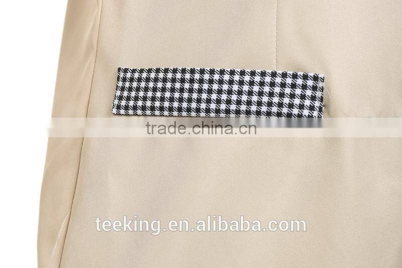 Classic design hotel housekeeping uniform for women