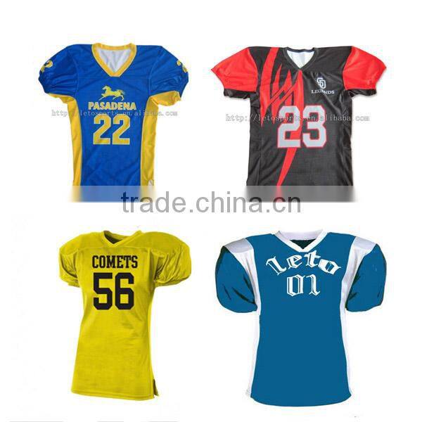 USA football jersey,custom sublimation football jersey,American football Jersey