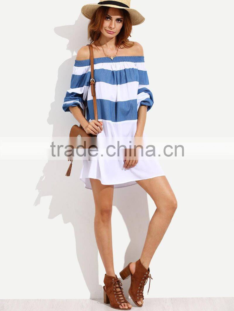 guangzhou clothing latest design high quality lady casual dresses