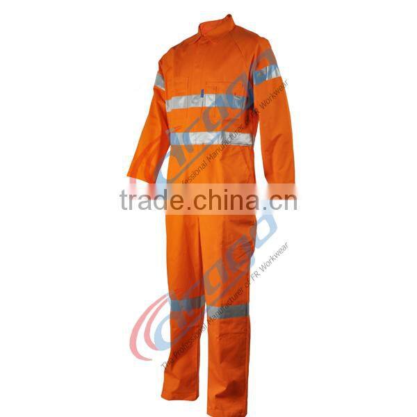 NFPA 2112 flame resistant oil rig coveralls
