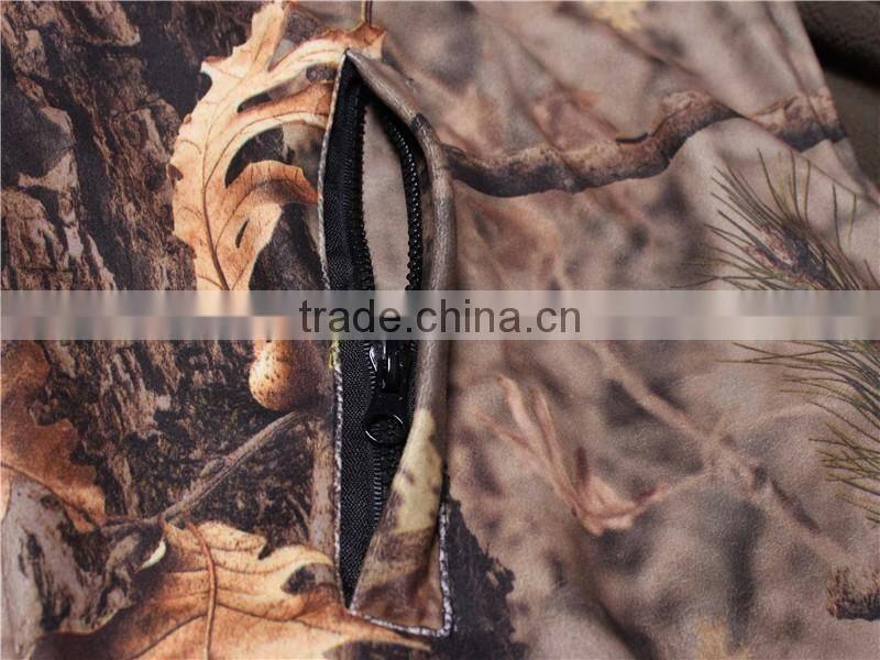 OEM custom factory warm softshell clothing long sleeve hunting jacket