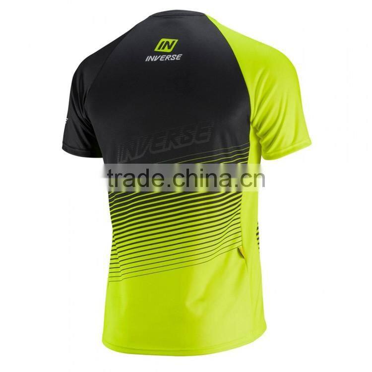 Kroad wholesale 100% polyester coolmax breathable sublimation custom dry fit running t shirts