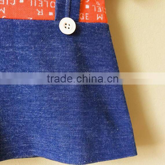 New fashion wholesale newborn clothes latest children dress designs floral baby dress girl t shirt suspender skirt girls dress