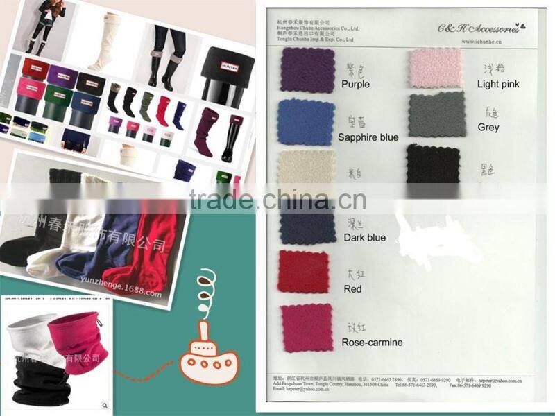 high quality winter mens warm & soft fleece boot liners socks factory