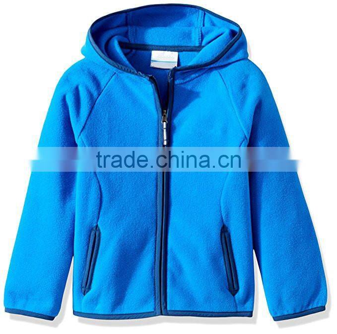 Winter Jacket Kids Wholesale Children Zip Up Fleece Hoodie Sweatshirt Wool Coat for Girls and Boys