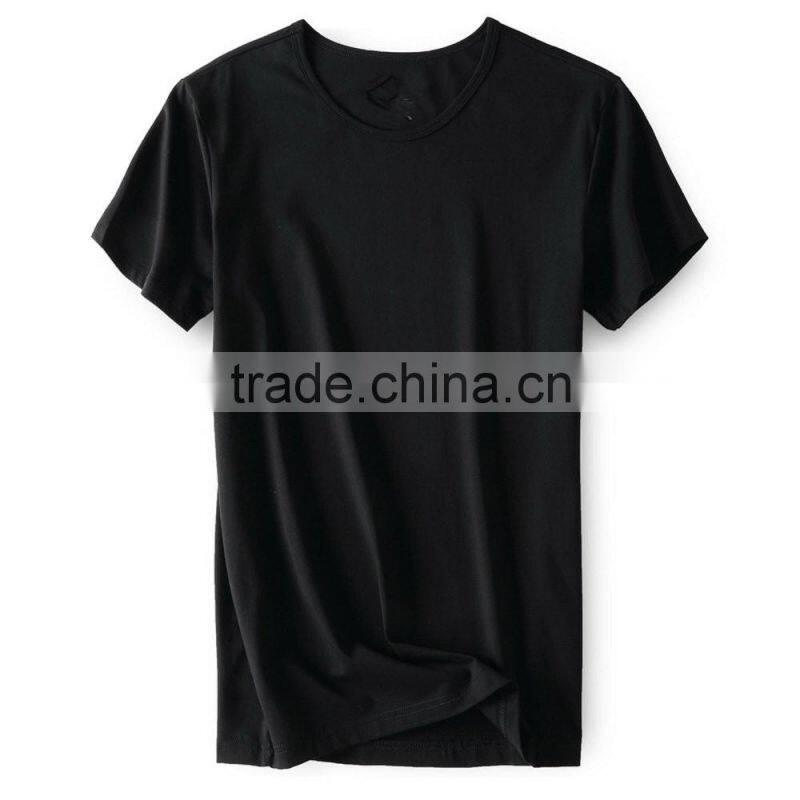 Custom plain no design microfiber t-shirt made in China