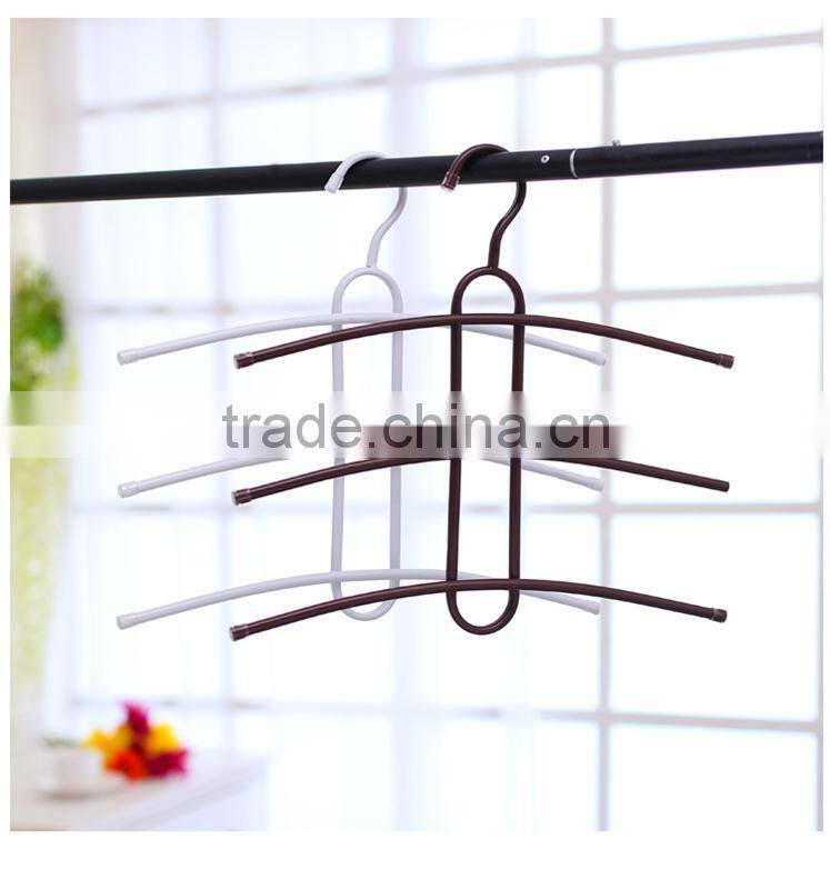 2017 low price Assessed Supplier PVC Coated wire metal clothes hanger