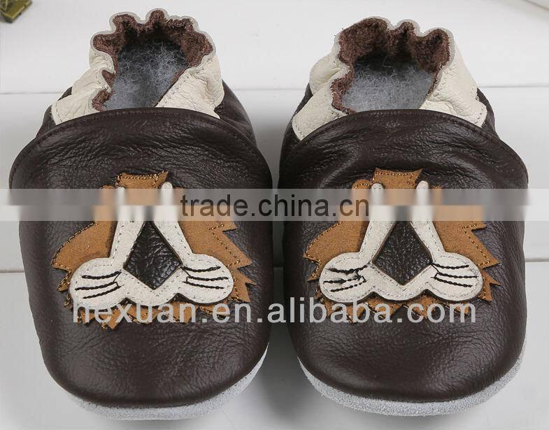 wholesale alibaba high quality wooden baby kids leather shoes