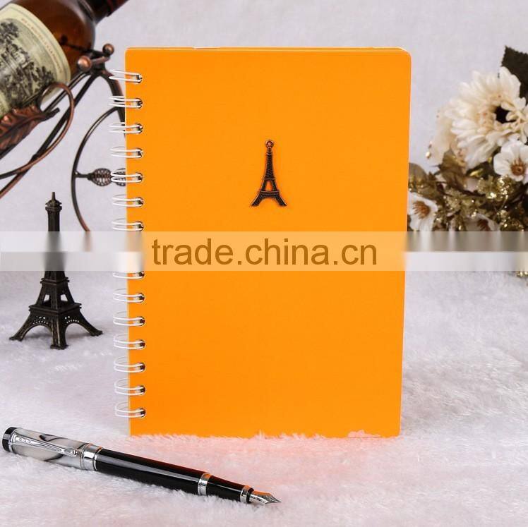 32K/18K PP cover planner cheap spiral notebook custom ,student notebook printing