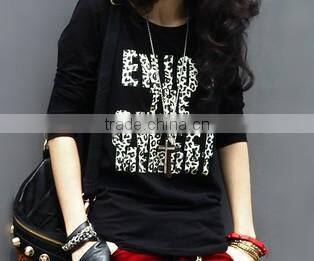 printing t shirt, long sleeve women printed t-shirt