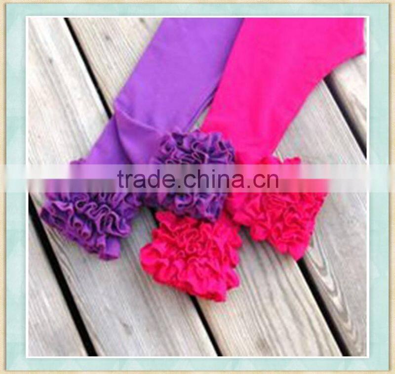 icing leggings ruffles pants triple ruffle pants handmade yellow striped ruffle pants