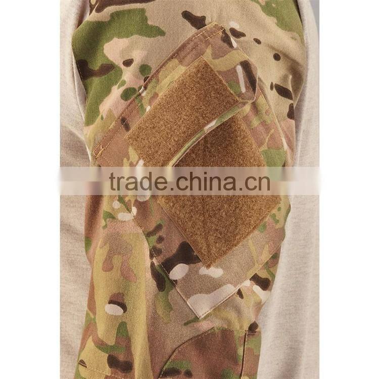 Digital camouflage military uniform army combat shirt