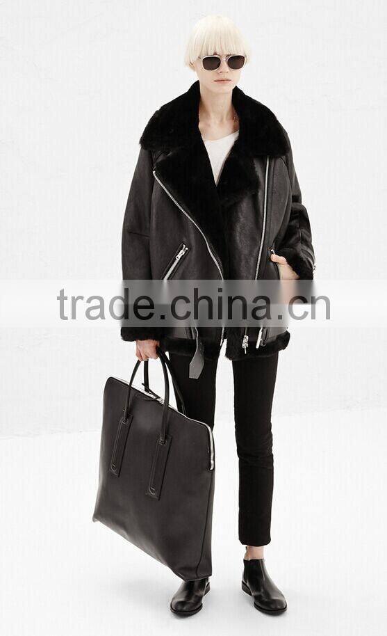 2017 latest design MOTORCYCLE LEATHER JACKET