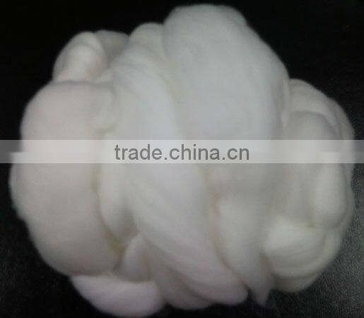 100% polyester tops 3dx102mm in white and black pure virgin