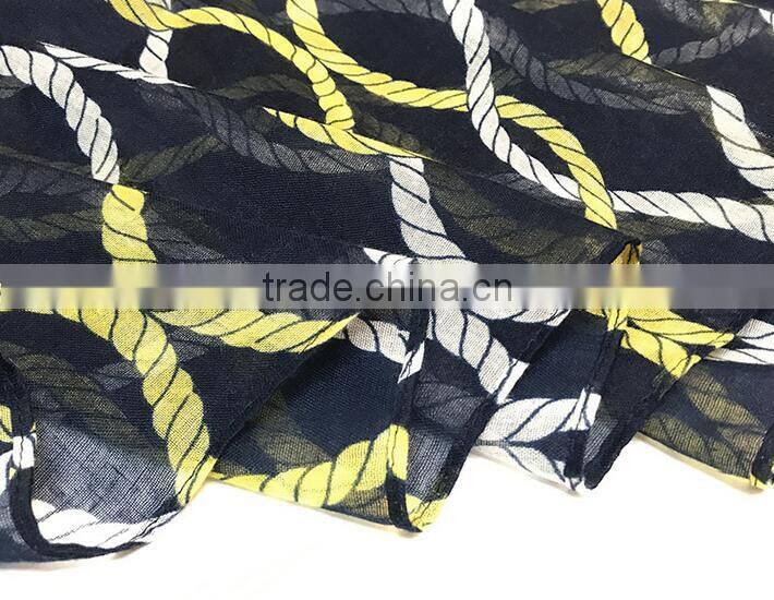 high quality thick voile printed scarf women spring summer new styles fashion scarves shawl