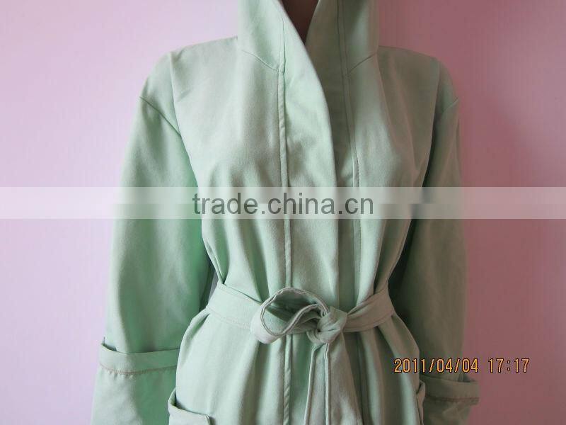 Polyester Microfiber Lady's Bathrobe