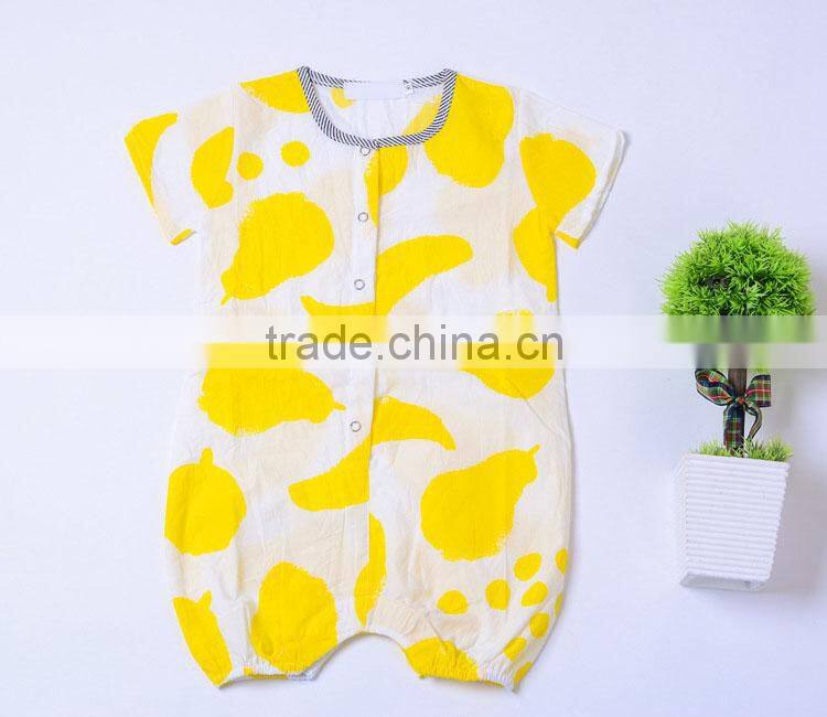 Toddler Baby Irregular Printing Romper Outfits Costume