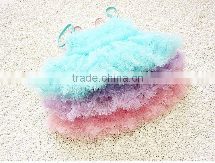 Wholesale Princess pink dress style swimsuit for children models