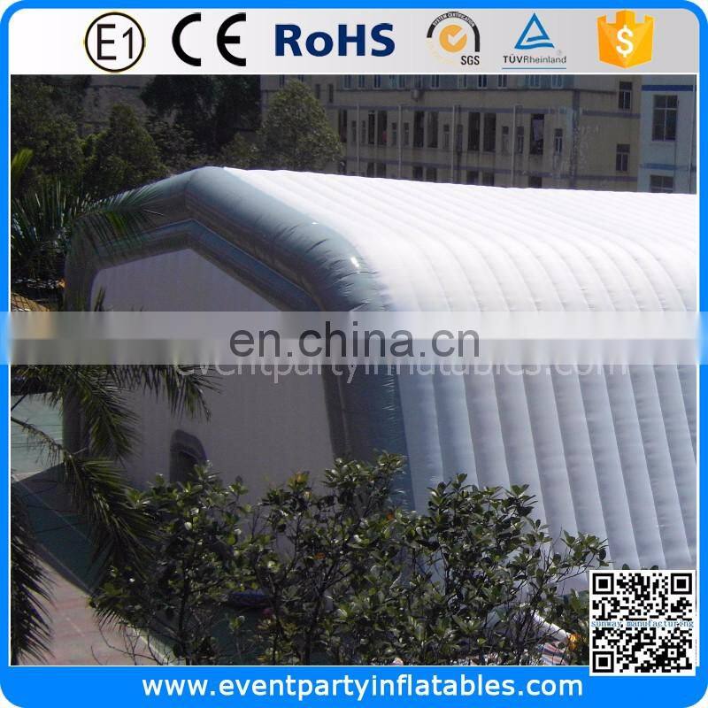 Outdoor sealed airbeam inflatable structure dome