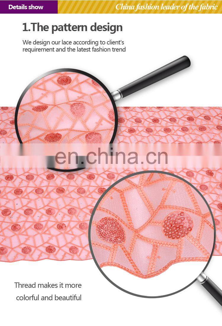 new arrival and high fashion organza saree border/crochet lace for wedding dress