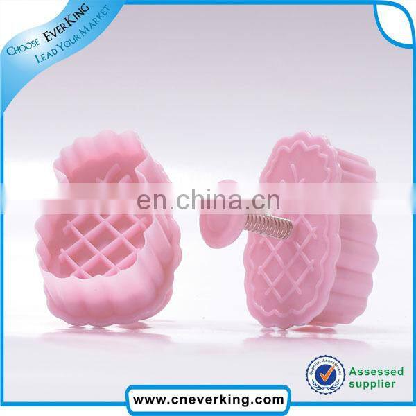 special deisgn pink color safety cookie cutter