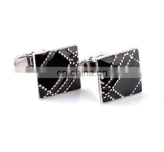 New Arrive Men's Shirt Cufflinks Metal Copper Men Enamel Cuff Links
