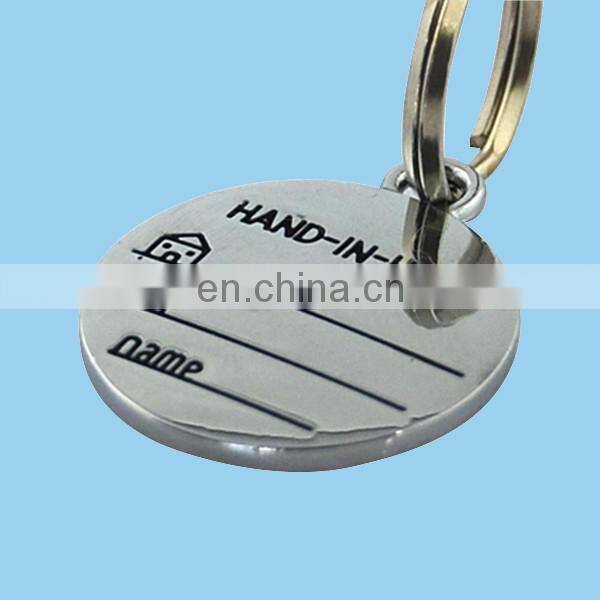 Engraved metal pet tags with custom logo