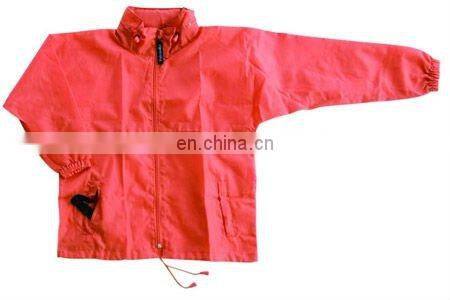 190T polyester children windbreaker with PA coating