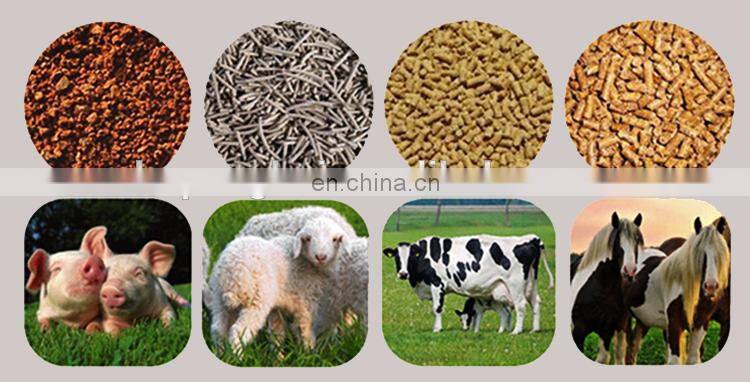 High Output Animal Feed Flat Die Fodder Wood Pellet Granulator Machine