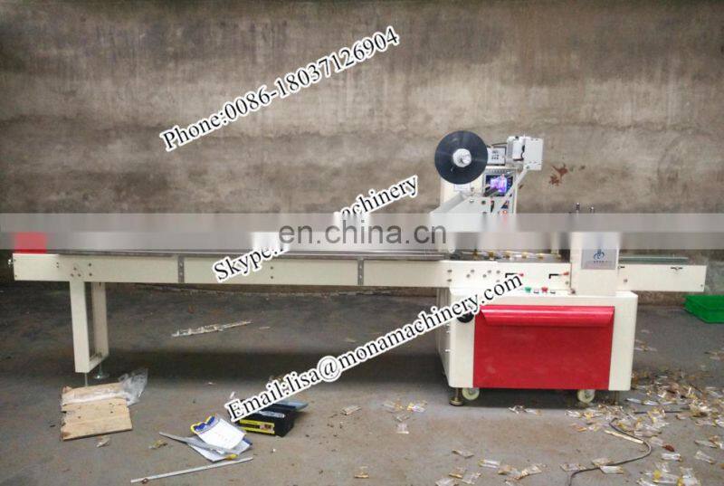 small scale horizontal sachet pouch bread packaging machine