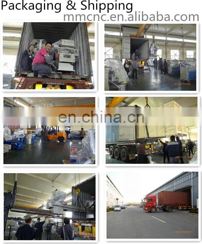 Factory price cnc router machine for aluminum profile drilling holes and milling