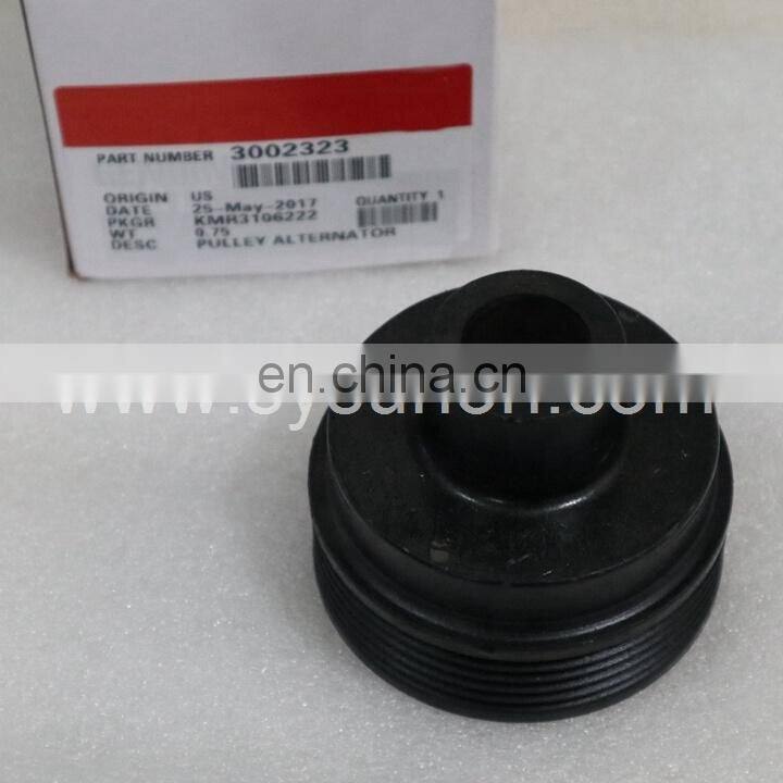 China manufacturer diesel engine parts pulley alternator 3002323 QSK19 KTA19 K19 engine alternator pulley for generator genset