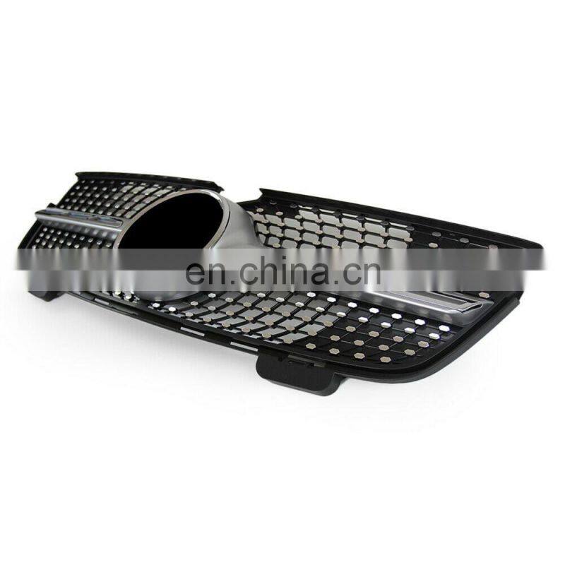 Front Grill Grille Silver Diamonds Fit for Mercedes Benz X164 GL-Class 06-12 ABS