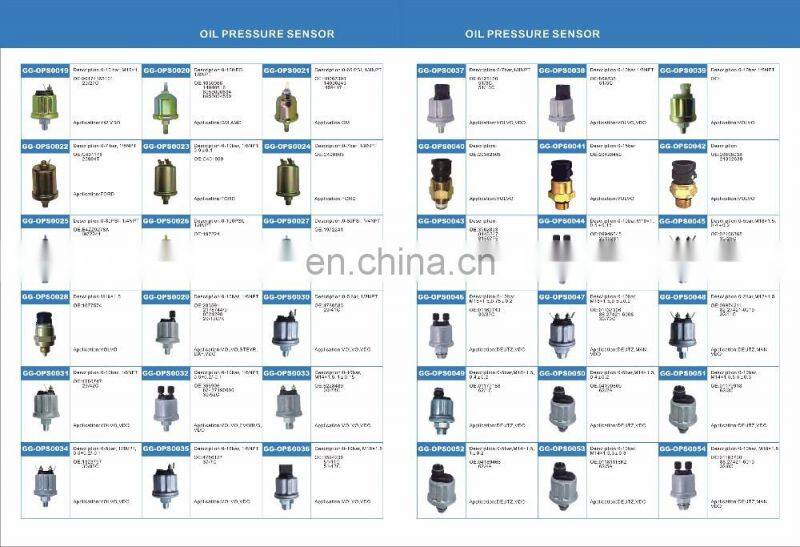 Oil Pressure Sensor for VOLVO D12 D13 OEM 20898038 21302639 20634024 21634021 21302639 20898038 21540602 20796744 20634019