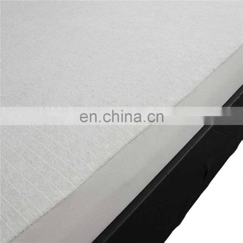 100% Cotton Removable Bed Mattress Cover Coated with Waterproof TPU Layer with Elastic Band
