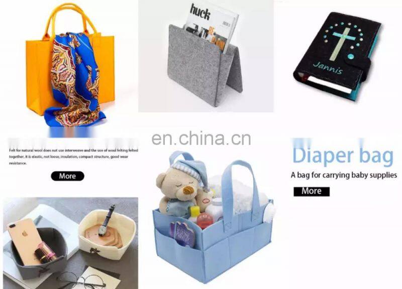 Amazon trends embossed logo felt Firewood Basket