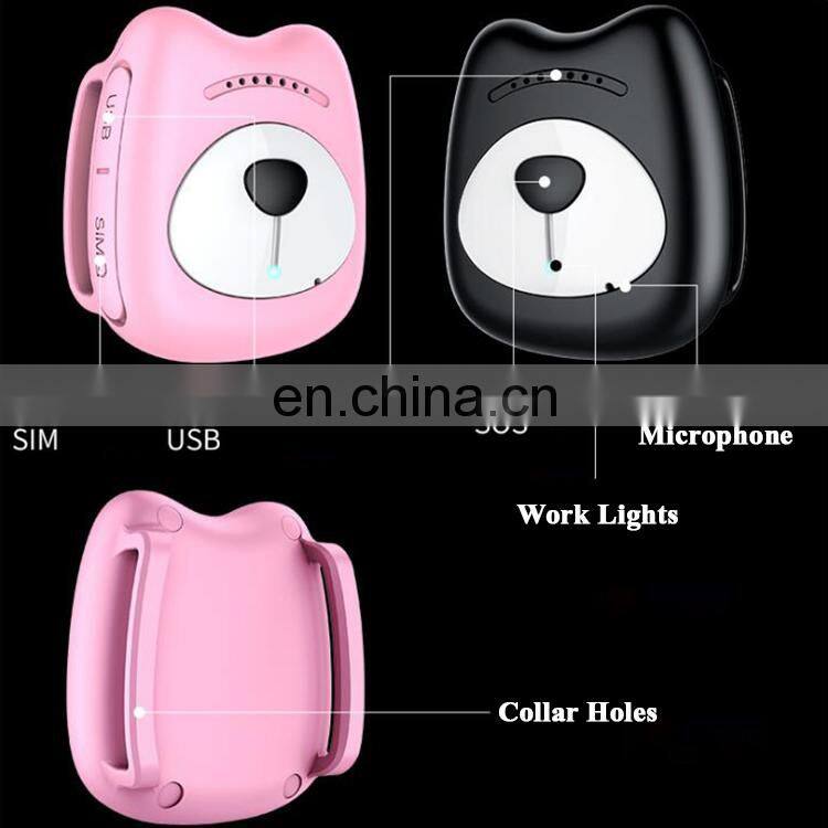 For Dog Waterproof Collar Tracker With GPS Locking Pet Cow Tracking Cat GPS Dog Collar