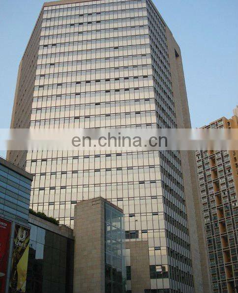 sell U/K value 1.6-2.5 glass for curtain wall high quality architectural glass curtain wall