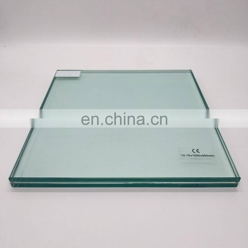 High Quality Toughened Laminated Glass With PVB film Factory Direct Supply