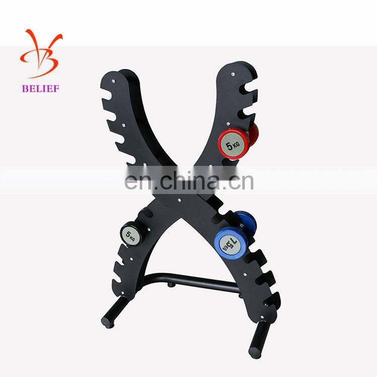 Gym Fitness Equipment Dumbbell Storage Rack