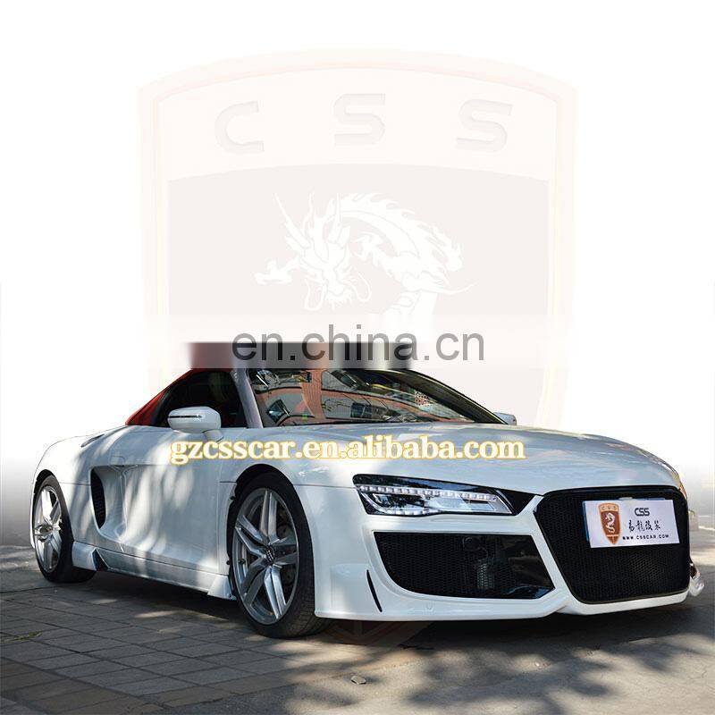 converte to re gula style fiberglass body kit for r8 big body kits On promotion