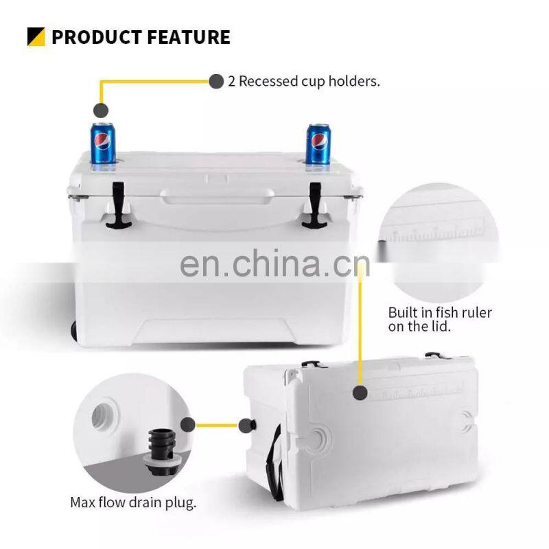 75QT large handgrip outdoor camping beer wine ice chest cooler box